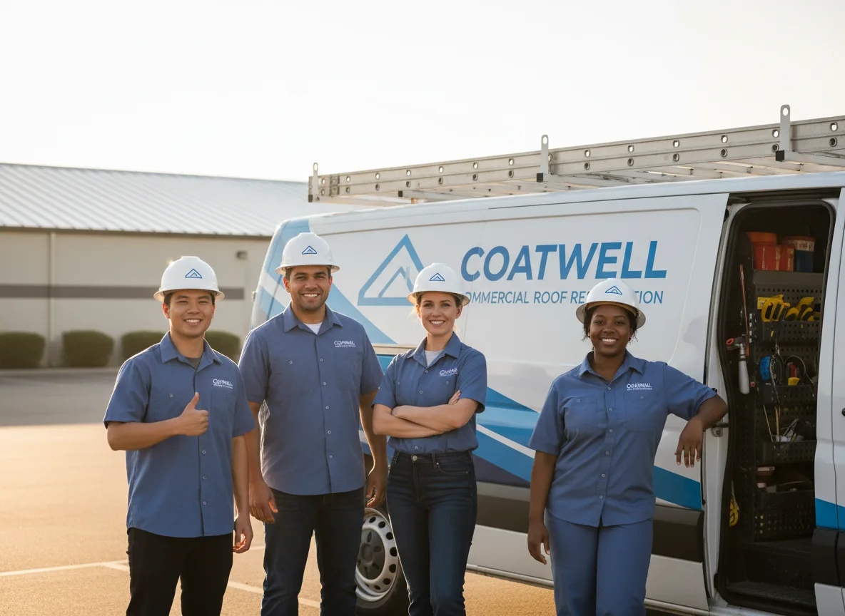 Commercial roof coating company in Lancaster, KS